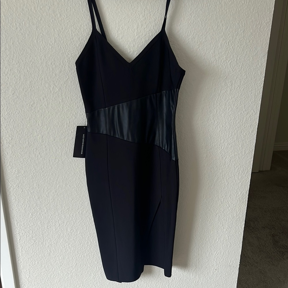 Posh Black stretchy bandage Dress